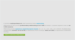 Desktop Screenshot of forum.realizsportteam.sk