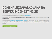 Tablet Screenshot of forum.realizsportteam.sk